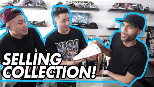 Life of a sneakerhead selling collections for charity explained