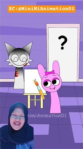 Drawing the Wenda Sprunki Challenge | MiniMiAnimation01 #sprunki #incredibox #pinki #wenda #oren
