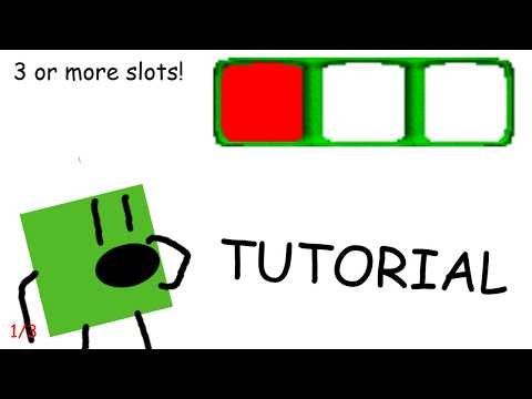 How to Make Baldi's Basics Item slots in GDevelop 5! 1/3