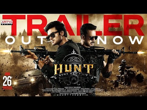 Hunt Movie Official Trailer | Sudheer Babu | Bharath Niwas | Srikanth | Mahesh Surapaneni | Ghibran