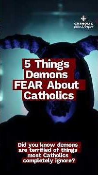 Demons Know Exactly What Catholics Possess #spiritualwarfare #faith #prayer