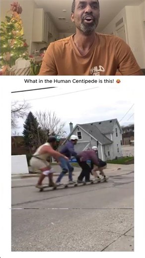 What in the human centipede is this 😆🤣