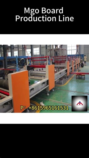 Magnesium Oxide Board Production Line,MGO Decorative Wall Panel Machine,MGO SIP Machine #machine