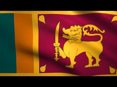 Sri Lanka Flag waving animated using MIR plug in after effects free motion graphics