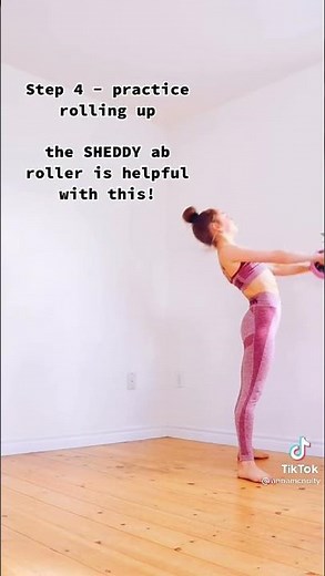 how to do a Backbend Roll Up | Anna McNulty
