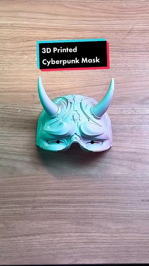 Assembling a Cyberpunk 3D Printed Mask #3dprinting #3dprinted #3dprintedmask #cyberpunk #lootstudios