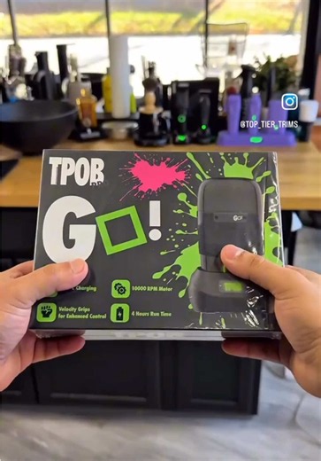 We at @barbers_stock_reserve_tt are proud to present to you… The TPOB Go Pro Foil Shaver🔌😁1️⃣🚀💈🇹🇹 #babyliss #andis #wahl #jrl #gamma