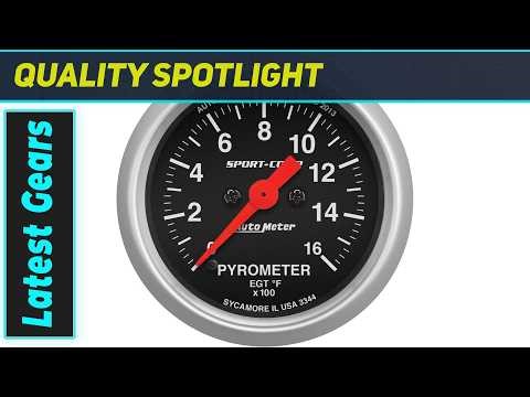 Auto Meter 3344 Sport-Comp Pyrometer: Amazing EGT Accuracy