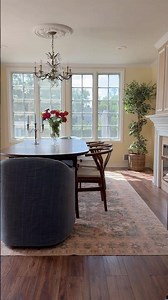 DIY Dining Room Makeover with Everything Erin featuring Windham Cream HC-6