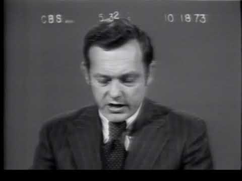 CBS Evening News open - 1973-10-18