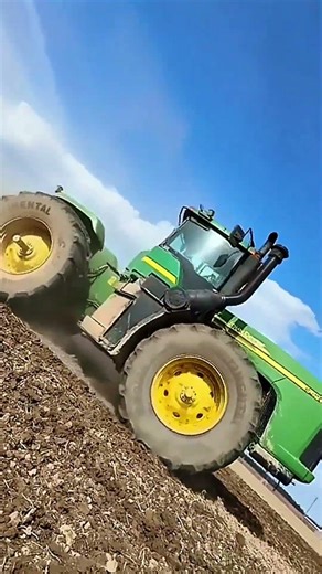 John Deere #Farming Power in Action Massive #Agriculture Field Work #Shorts