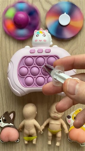 Popit Machine Injection! #satisfying #popit #machine #fidget #shorts