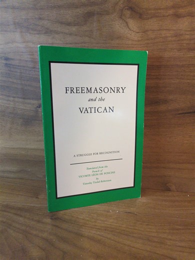 Freemasonry and the Vatican Book 1968 Omni Christian Book Club Paperback - Etsy