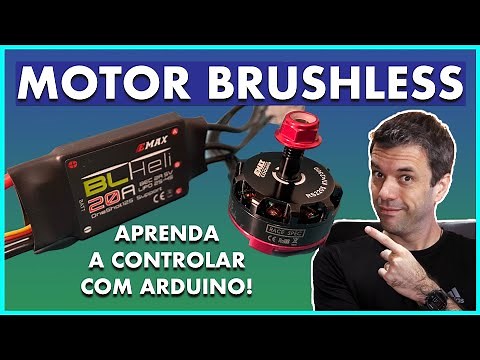 COMO FUNCIONA UM MOTOR BRUSHLESS? Aprenda como controlar um Motor Brushless com Arduino