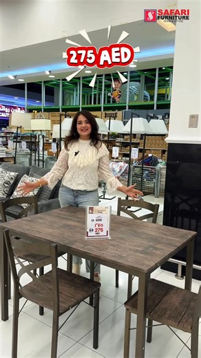 DrSony Teja on Instagram: "Home upgrade mode: ON 🏡✨ It’s last 3 days of the Living Room Fest and it’s happening from Jan 9–11 (Friday–Sunday)! Crazy discounts on sofas, dining sets, TV stands, study tables, chairs, sofa beds & so much more 🛋️🪑 If your home’s been waiting for a glow-up… this is your sign 🔥 📍@safarifurniturestore , 2nd floor, safari mall , Muweila Sharjah #doctors_wanderlust #safarifurniture #furnituresale"