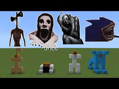 Never Spawn Siren Head Petapeta SCP096 Shin Sonic in Minecraft PE