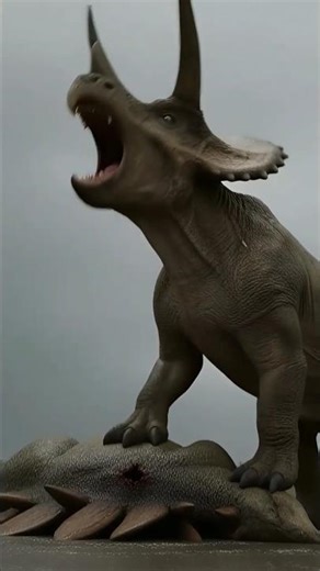 Triceratops Vs Stegosaurus Dinosaur battle