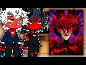 Helluva Boss React To Alastor | Hazbin Hotel 2 | Gacha React