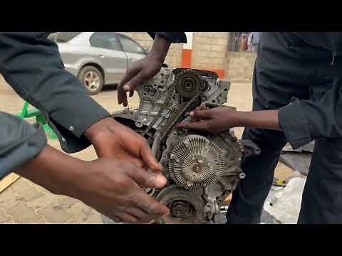 ZD30 Nissan Patrol Y61 Engine Overhaul Assembly and First Start