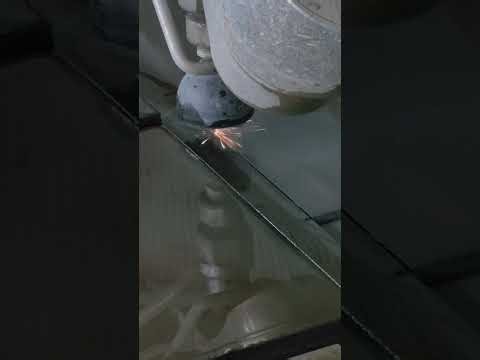 Water Jet Cutting Titanium: Precision & Efficiency in Action #waterjet #cnc #machine