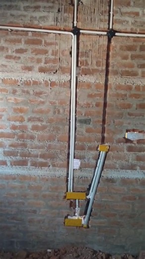 Electric Pipe Fitting ⚡ Complete PVC Conduit Installation | #shorts #shortvideo #electrical