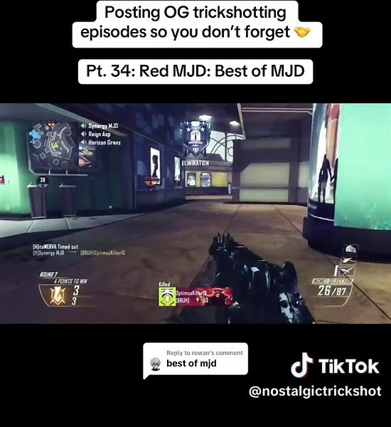 Red MJD: OG Trickshotting Highlights on Call of Duty