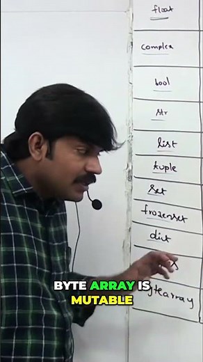 Bytes vs. Byte Array: Mutable vs. Immutable Explained #shorts