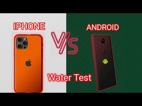 iPhone vs Android জলে ডুবিয়ে দেখব কোনটি বেস্ট 😱🤯