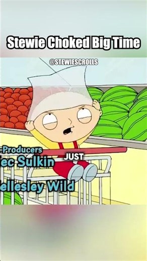 Stewie Choked Big Time | Family Guy #familyguy #stewiegriffin #petergriffin