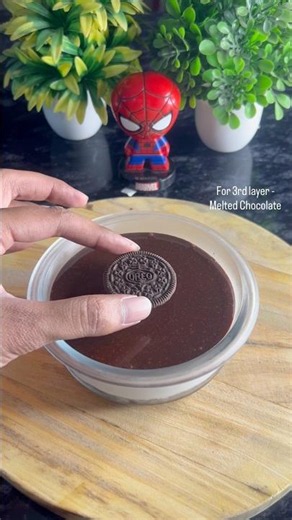 No Bake Oreo Cheesecake 🤤 #shorts