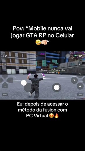 VOCÊ NÃO VAI ACREDITAR! 😱 GTA RP RODANDO NO CELULAR (TUTORIAL COMPLETO) #fivem #smartphone