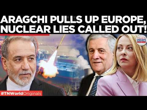 IRAN VS EUROPE: Tehran Slams Italy Over Nuclear Program And War Narrative | Times Now World