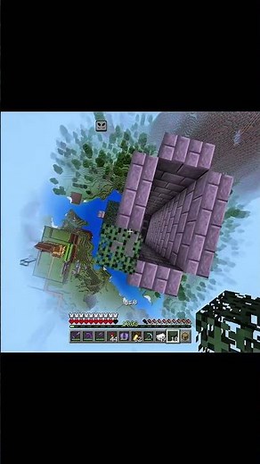 Minecraft Easy Totem Farm 🔥 #minecraft #minecraftshorts #shorts #youtubeshorts