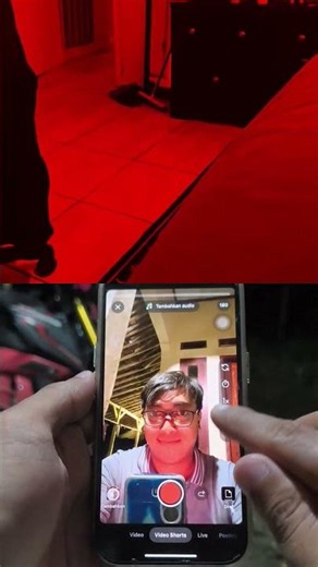 RED SCREEN EFFECT #effect #screen #shortvideo