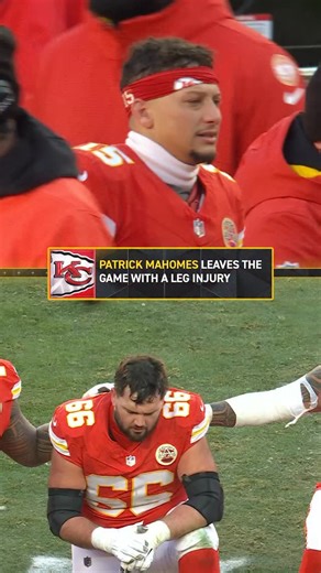 Patrick Mahomes left Sunday’s game against the Chargers with a leg injury. | NFL on FOX