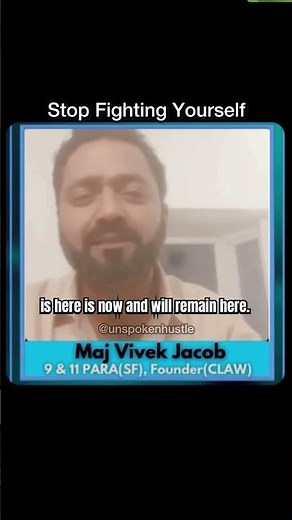 The Real Enemy Is Within You | Vivek Jacob | Life-Changing Perspective #motivation #indianarmy