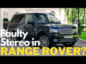 Range Rover L322 Facelift - Common Faulty Stereo Equipment OUT, Top of the range KENWOOD IN!