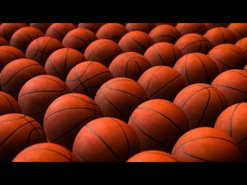 Abstract 3D Basketball Sport Ball Texture stock footage | stock video | Cinefootage