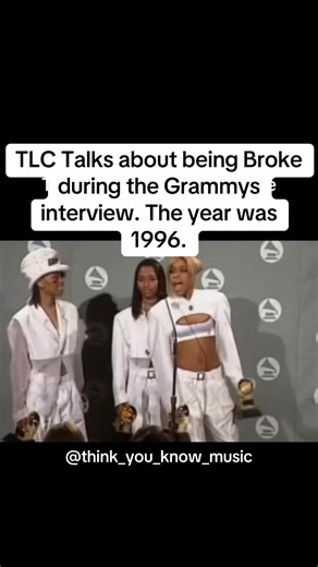 TLC Discusses Financial Struggles During 1996 Grammys