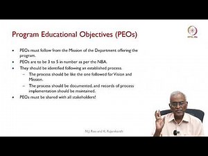 Lec 23 W5U4: Program Educational Objectives and Program Specific Outcomes