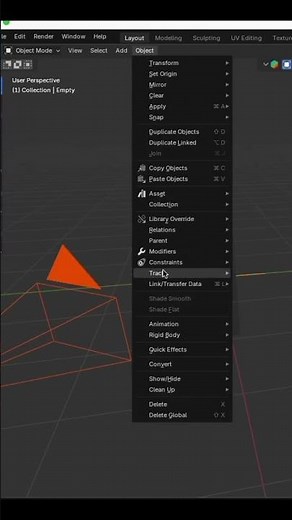 17 Blender camera track to object, camera follow object #blender
