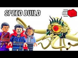 Lego Doctor Strange Gargantos showdown 2022 SPEED BUILD