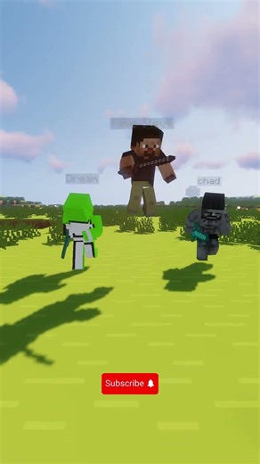 When Steve become Herobrine 😱