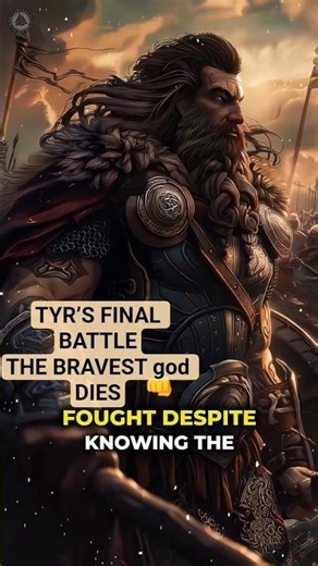 Tyr’s Final Battle at Ragnarök ⚔️ The Bravest Norse God