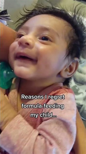 Reasons I regret formula feeding? I don't! ⬇️