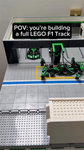 POV: You’re building a full LEGO F1 Track #lego #f1 #formula1 #speedchampions | Bens Bricks