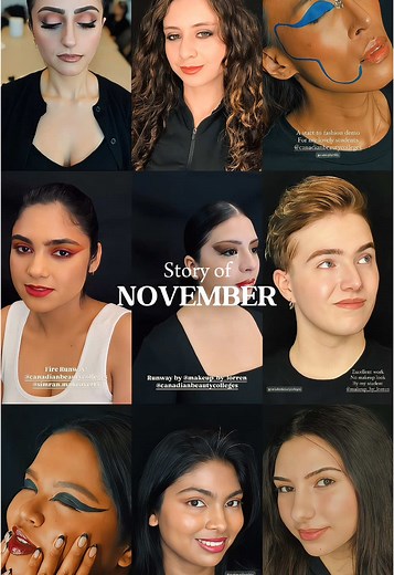 We’ve witnessed jaw-dropping transformations, cutting-edge trends, and the kind of artistry that fills us with pride as we follow our talented makeup students' journeys. Whether it’s mastering the perfect contour or experimenting with vibrant colors, every look tells a unique story of growth and creativity. 🌟 A huge round of applause to our students for making November a month of inspiration and innovation in beauty! Stay tuned for even more amazing work as we wrap up the year. 📸 Have a favori
