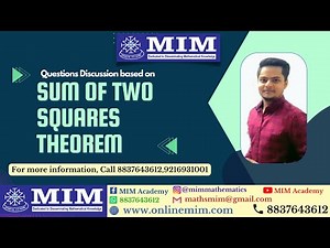 Number Theory | Sum of Two Squares Theorem