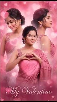 Cinematic Romantic Collage Poster | Elegant Indian Woman & Man | Ultra Realistic AI Portrait 8K