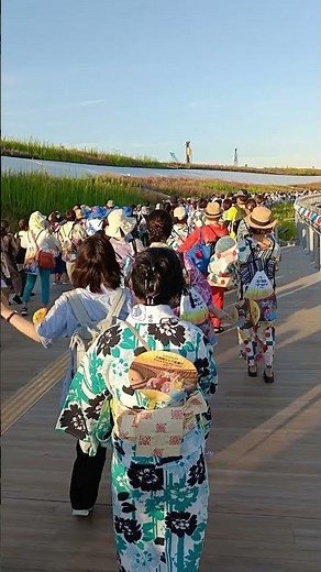 ぼん！おどりー！ #大屋根リング盆踊り #大阪関西万博 #河内音頭 #expo2025 楽しかった〜＼(^o^)／